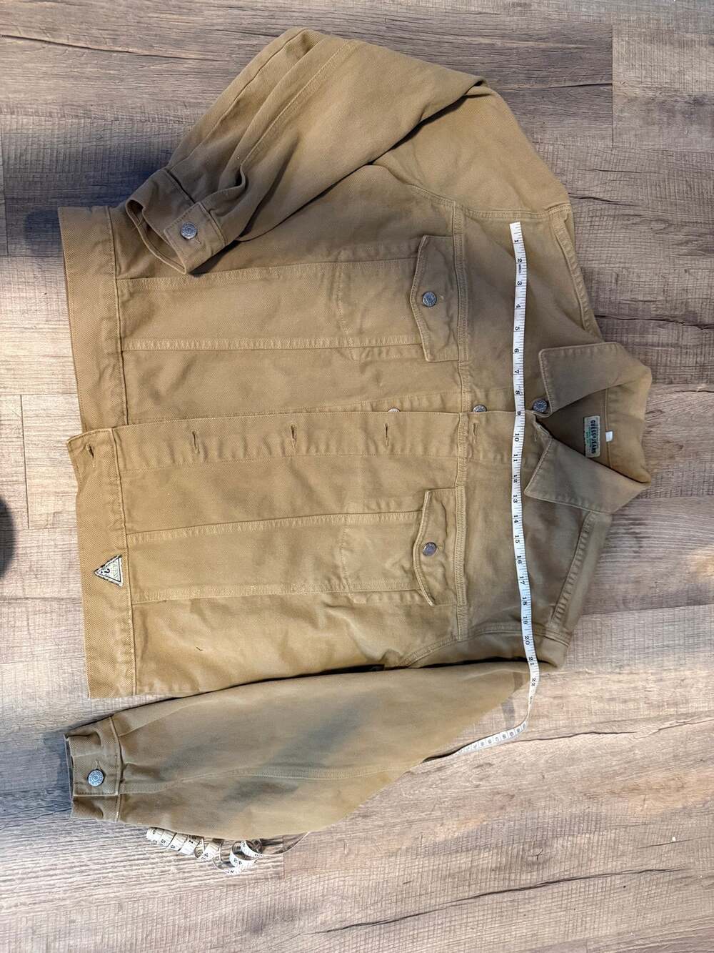 Guess Jeans XL Brown Denim Jacket